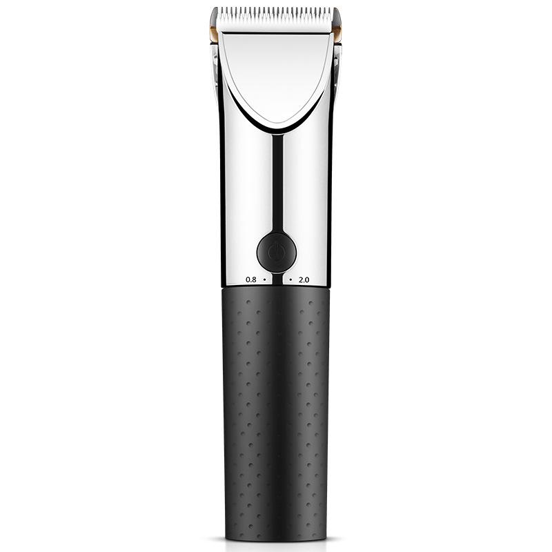 Rechargeable Electric Hair Clipper with LCD Display - Professional Haircut Set