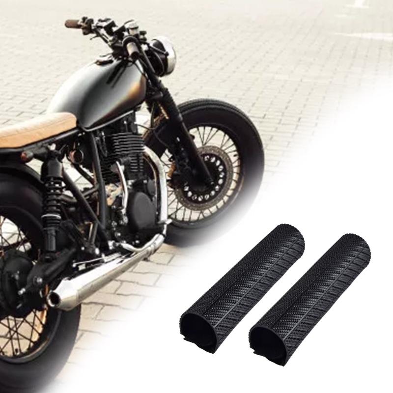 Motosiklet Ön Çatal Kapağı Tozlukları Gator- Motosiklet Motokros Kir Bisikleti İçin Çizme Şok Koruyucu Toz Koruması