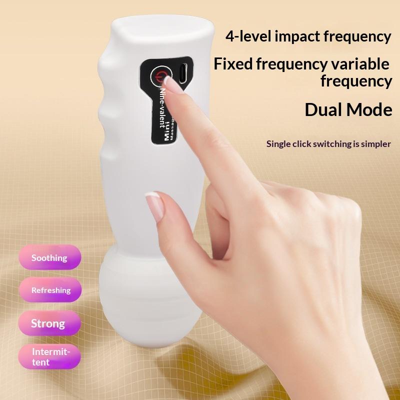 Portable Mini Electric Massager,Usb Charging,Suitable For The Body Back Neck Leg And Waist Massage