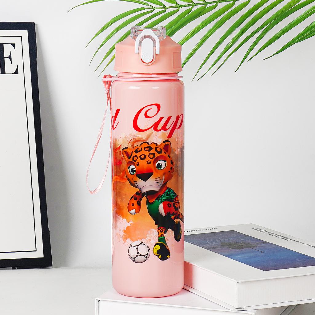 Water Football Bottle Plastic Football Souvenir Drinking Bottle Cute Water Cup For Soccer Sports Dropshiping For Kids Adults Children's Birthday Gift