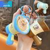 Mini Capybara Speaker Keychain: Cartoon Decompression Toy & Schoolbag Pendant