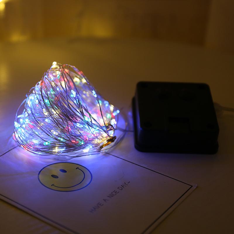 

Waterproof Solar LED Copper Wire String Lights for Patio, Christmas, and Holiday Decoration 7m 50 LEDs