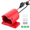 14AWG Wire Battery Adapter Fused Wire Terminals Power Connector Battery Conversion Kit for Project Robotics Application