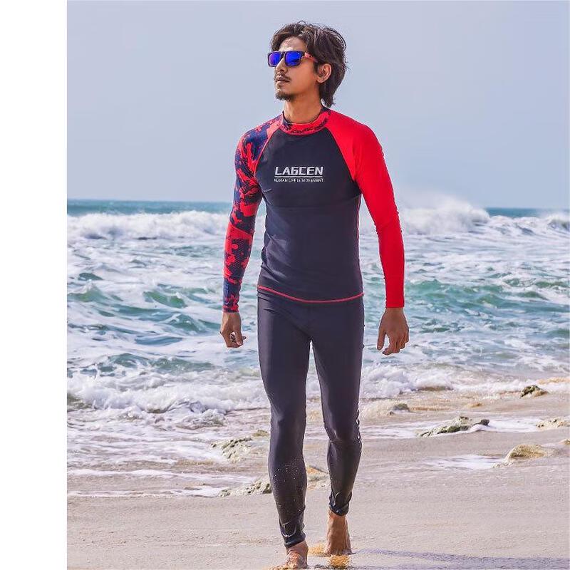 Men s Professional Sports Rash Guard Wetsuit L