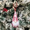 Faceless Gnomes Christmas Tree Ornaments: Small New Year Charms