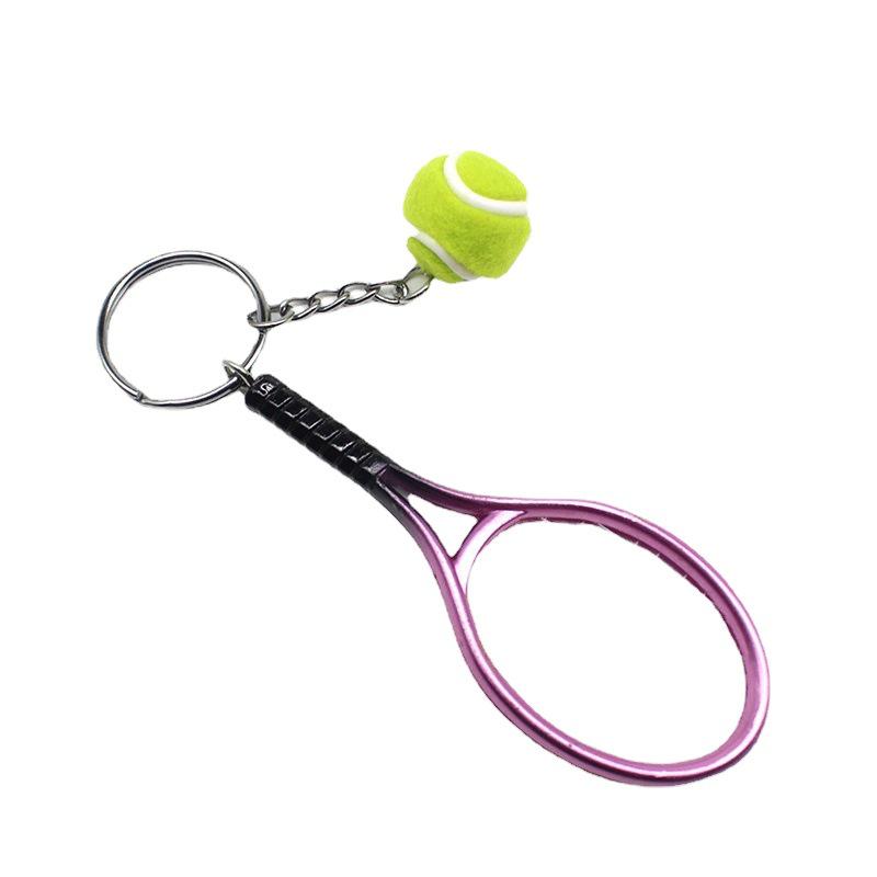 New Tennis Keychain Pendant: Sports Tennis Gift