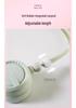 New USB Rechargeable Neck-Hanging Mini Fan with Foldable Design for Strong Wind Power