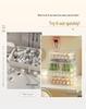 Acrylic Transparent Nail Art Storage Box with Drawers