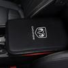 Kohlefaserleder Auto Mittelkonsolen-Pad Auto Armlehnenkissen Bezug für Dodge Journey Caliber SXT DART Challenger RAM Charger Avengr Zubehör