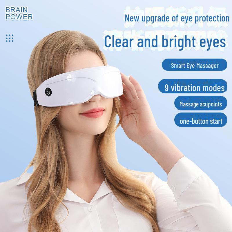 

Перезаряжаемый массажер для глаз с вибрацией - защитная маска для глаз для студентов чёрный