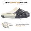Men's Slippers, Couple's Slippers, Thick Soled Plush Slippers, Warm Slippers, Non Slip Slippers, Half Pack Heels, Indoor Cotton Slippers