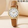 Women's Quartz Watch Fashion Easy To Read Numerals Simple Dial Thin Bracelet Wristwatch Stylish Timepiece