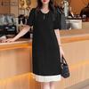 ZANZEA Women Casual Round Neck Summer Short Sleeve Loose Dress