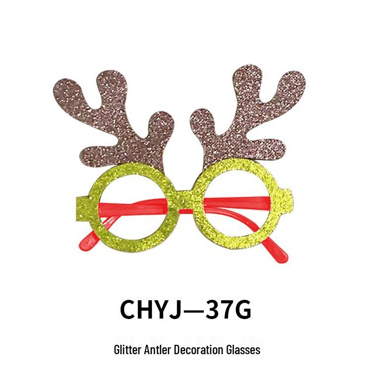 Festive Christmas Eyeglass Frames for Adults & Kids - Creative Holiday Party Accessories & Gifts