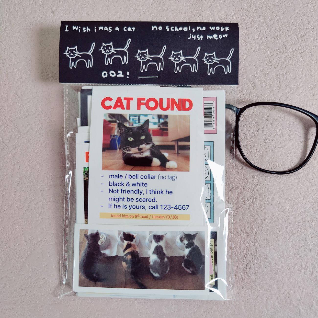 

Набор наклеек «Корейская Люси» — милые стильные этикетки для заметок и журналов