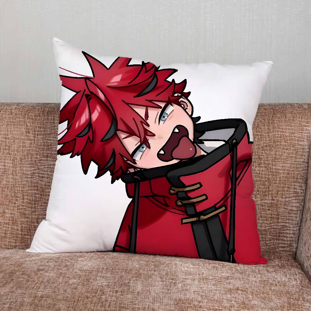 AAlma Comics GGokurakugai Creative Patterned Pillowcases for Interior Decoration Office Living Room Home