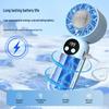Yanxuan Portable Silent Mini Fan with Long Battery Life and USB Charging, Includes Cooling Ice Pack