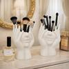 1 Creative Human Body Art Pen Holder Multifunctional Desktop Storage Box Makeup Brush Holder Office Desk Decor