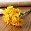 6PCS/Bundle Gift Wedding Ornament Party Supplies Floral Arrangement Simulation Narcissus Artificial Flower Lifelike Daffodils