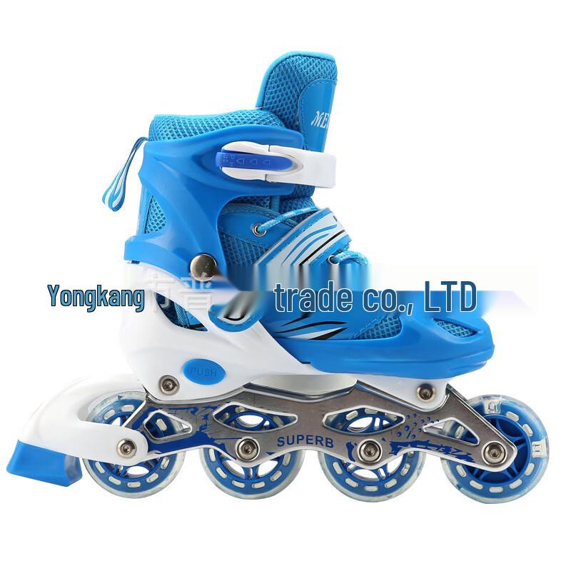 YiBei Adjustable Roller Skates with Flashing Wheels
