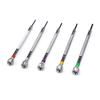 13 Pcs Watch Screwdriver Set Micro- Precision Jewelry Screwdriver 0.6-2.0mm Carbon Steel for Watch Repair Jewelry Work