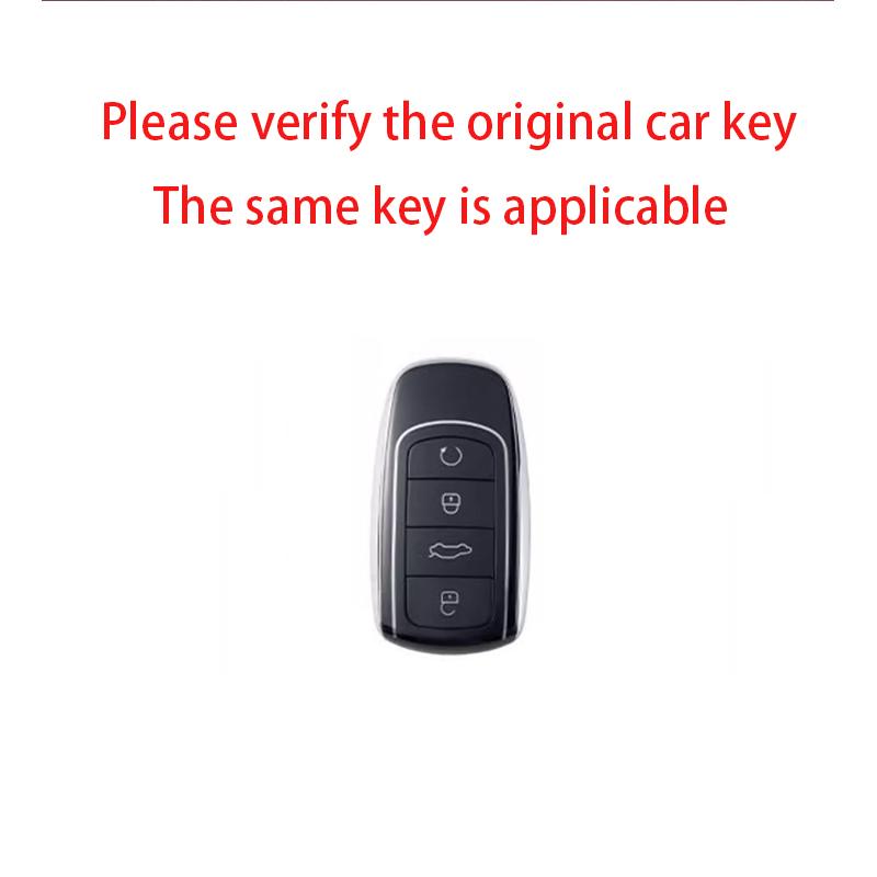 Zinc Alloy Leather Car Key Case Cover Protective Shell For Chery Jaecoo J7 J8 7 Tiggo 8plus 8 5 Plus 7pro Max Omoda 5 C5 Arrizo