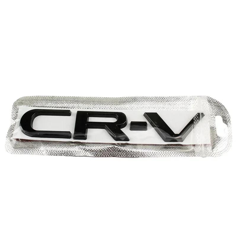 15.4cm Metal 3D Car Stickers Side Fender Badge Styling for Honda CRV Logo 2023 2024 Rear Trunk Emblem Decal Exterior Accessories ajl256