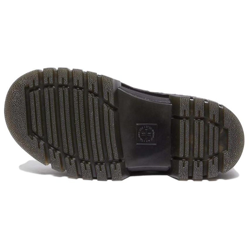 Dr. Martens Leather Comfortable Casual Roman Sandals Women Sandals Black 31549001