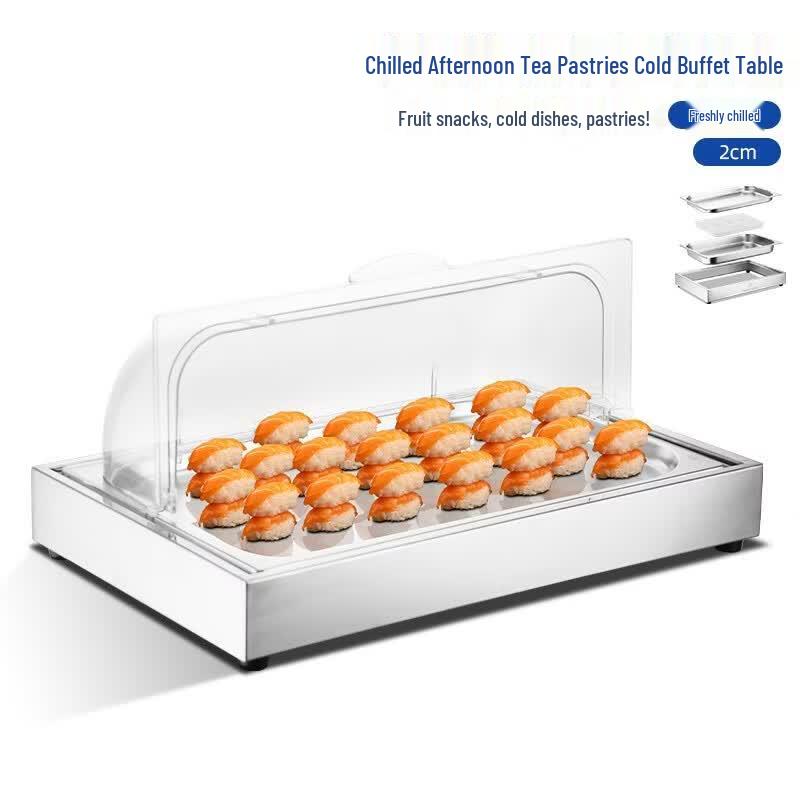 Commercial Cold Buffet Display Table