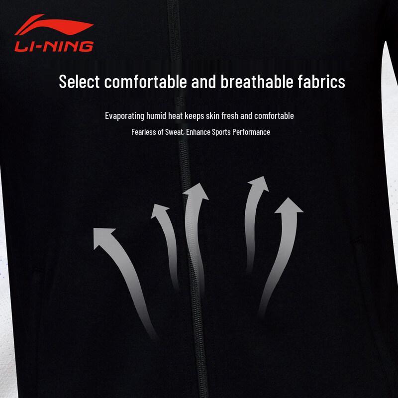 Li-Ning Men's Full-Zip Stand-Collar Sportswear Jacket
