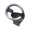ABS Center Console Drink Cup Insert for E81 E82 E87 E88 E90 E91 E92 E93 and X1 E84, 51160443082 51169144632 Black Silver Interior Cabin Part