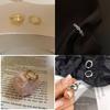 Fashion Ladies Finger Ring Chain Shape Accessory Everyday Wear Adjustable Gift