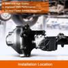 Front 4WD Differential Vacuum Actuator for Toyota 4Runner 03-19 FJ Cruiser 07-14 Tacoma 05-19 OE 41400-35034, 35032, 35033, 5030