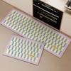 1/2PCS Korean Dopamine Diatom Mud Mat Absorbent Anti-Slip Long Strip Rug for Kitchen Bathroom Home Decor