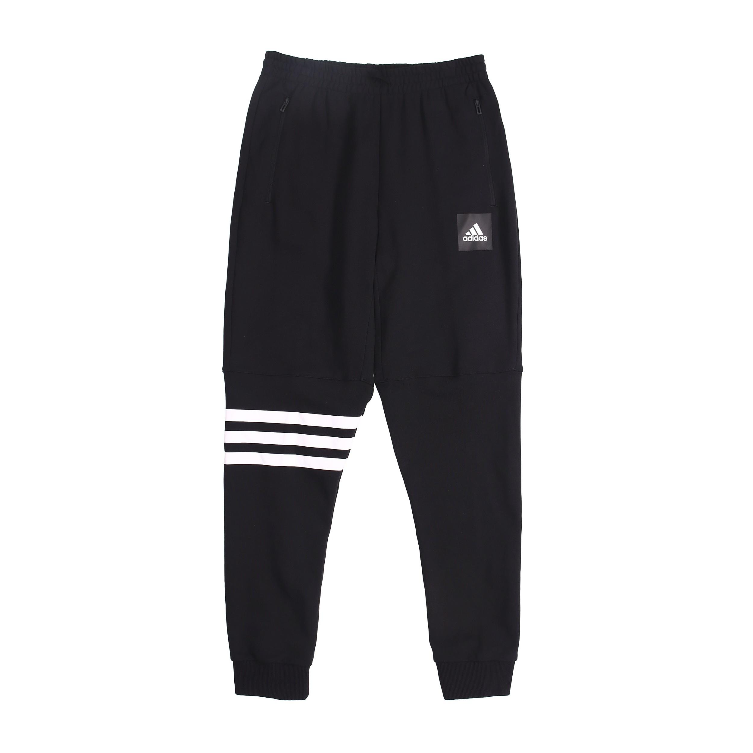 Men s adidas Knit Cozy Black Sports Pants/Trousers/Joggers DU1130 XL
