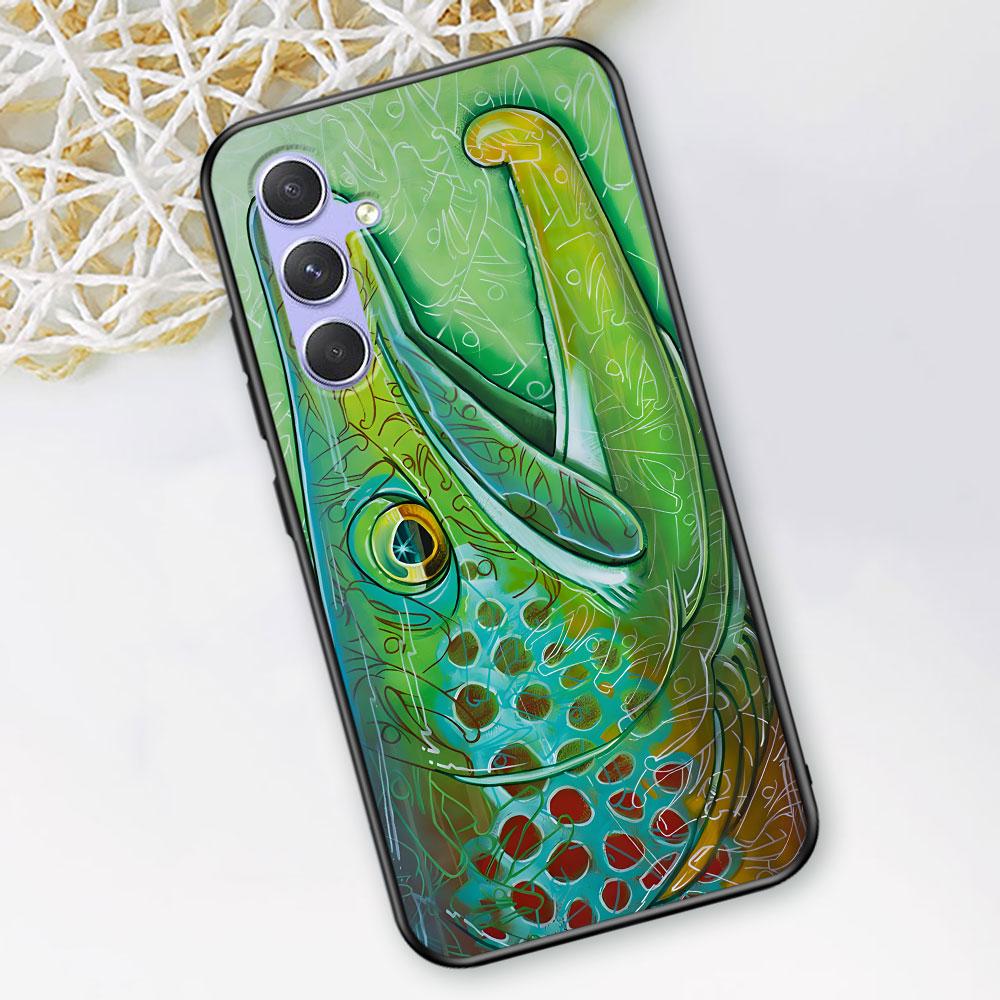 Trout Fish Fishing Case for Samsung Galaxy A51 A53 A54 A31 A52 A12 A13 A21s A22 A32 A11 A22 A33 A41 A52s A73 A14 TPU Phone Cover