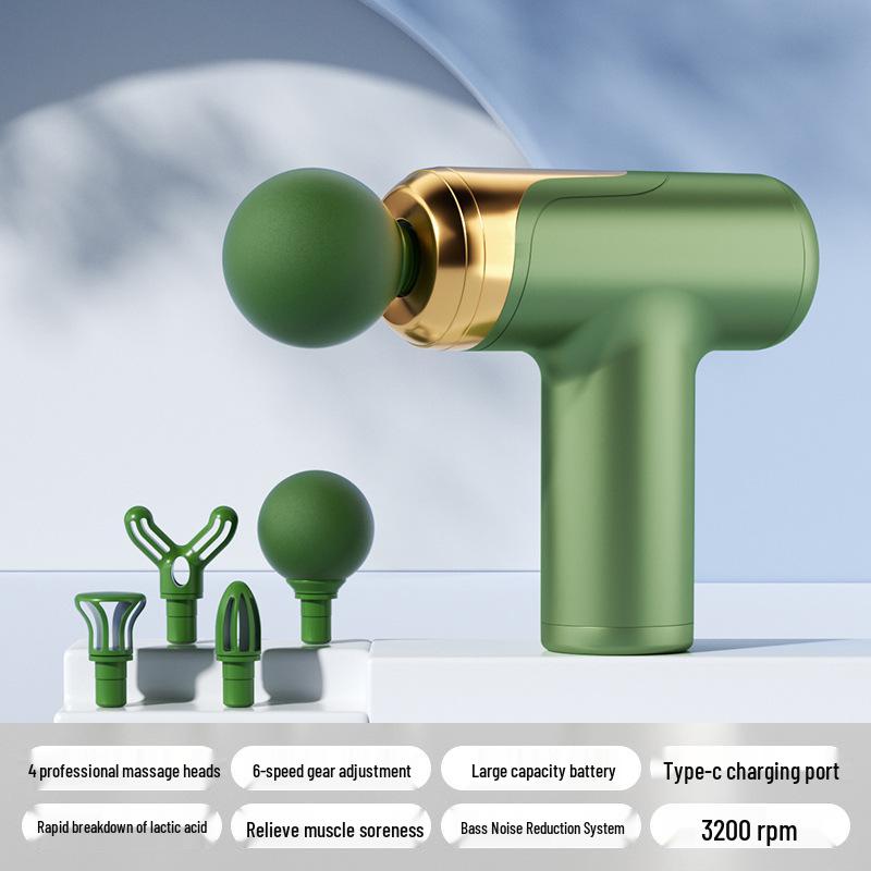 Smart Mini Fascial Muscle Relaxation Massager: Portable Electric Vibration Impact Gun