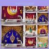 Tapeçaria Brilhante e Linda Eid Mubarak Decoração de Parede Para Celebração do Ramadã