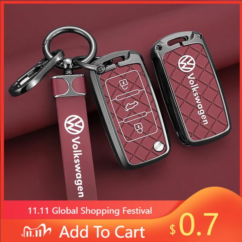 Pentru VW Carcasă Cheie de la Distanță Carcasă Coajă Pentru Volkswagen VW Polo Tiguan Golf Jetta Beetle Eos Scirocco Up Transporter Sharan Acce