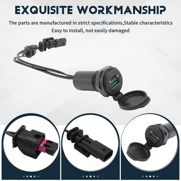 BMW F700GS/ADV Dual USB Charging Base