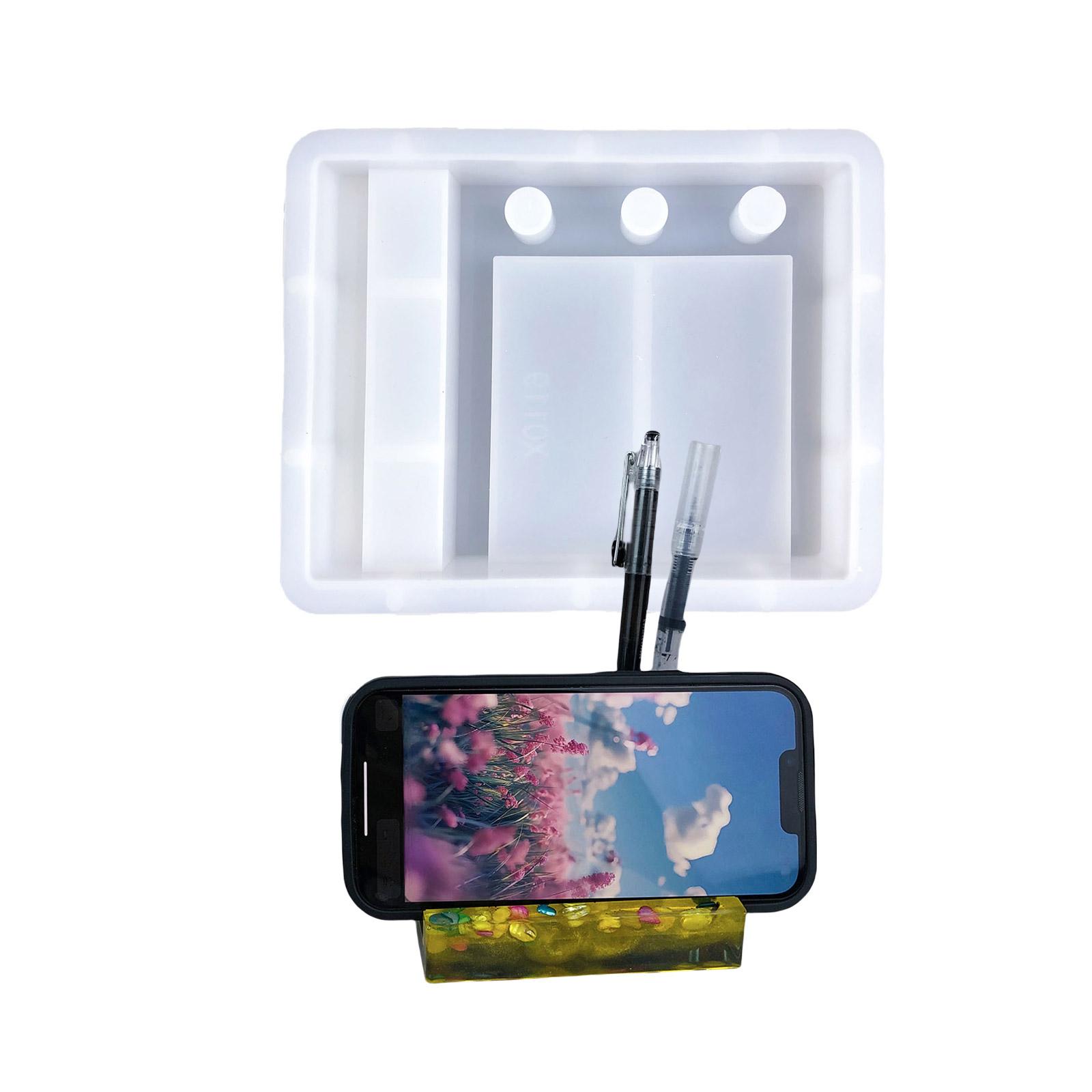 

Гибкий силиконовый держатель для ручек форма для рукоделия Эффективная силиконовая форма для держателя ручек Контейнер для ручек для художественной организации стола