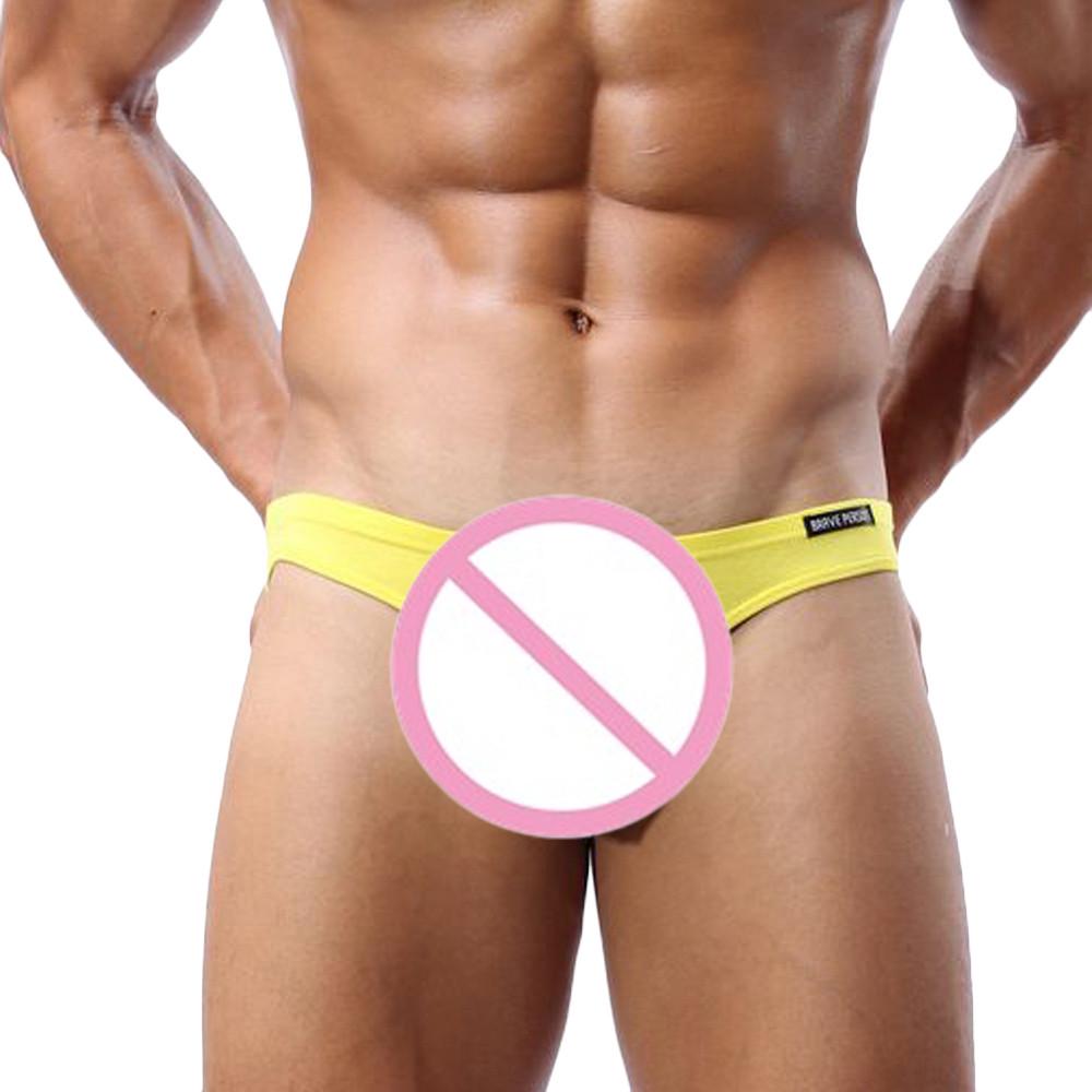 Sexy Male Underwear Men Briefs Sexy Low-waist Underpants 
