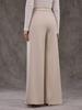European High Waist Casual Wide-Leg Pants for Women - Elegant and Stylish