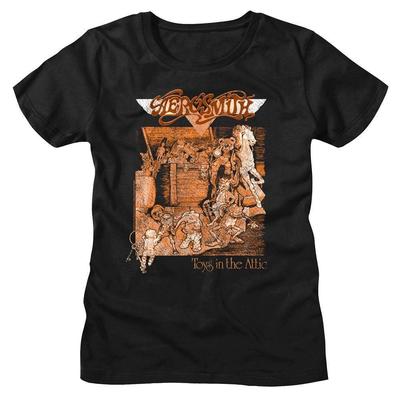 Aerosmith Toys In the Attic Album Women's T Shirt