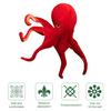 Octopus Plush Toy Realistic Red Giant Stuffed Animal Soft Octopus Creeping Toy Deep