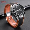 20mm Nylon Silikon Uhrenarmband für Omega für IWC Uhren Herren Sport Genähtes Uhrenband 18/21/22mm Weiches Ersatz-Uhrenband