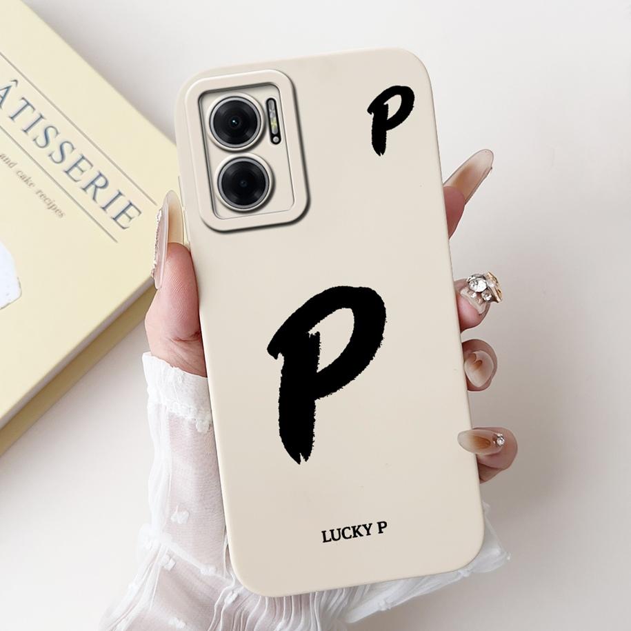 For Xiaomi Redmi 10 5G Case Cute Lucky Letters Silicone Phone Cases For Redmi Note 11E Redmi10 5G Funda 10 Prime Plus Soft Cover