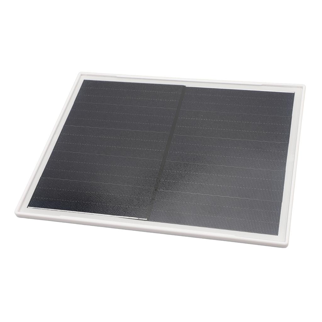 Wall Solar Panel Weather Resistant Low Power Consumption Type C Solar Charging Panel for Doorbell Security Camera 10W 5V
