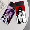 BLEACH Zaraki Kenpachi Phone Case For Samsung Z Flip 7 6 5G Galaxy Z Flip 5 4 3 Black Hard Cell Cover Luxury PC Shell Coque