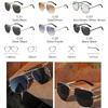 Fashion Sunglasses Men Cool Driving Glasses Goggle Summer Metal Vintage Pilot Sun Glasses Punk